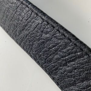 Leather belt, black, to be used with buckles ( see horse buckles in my closet)